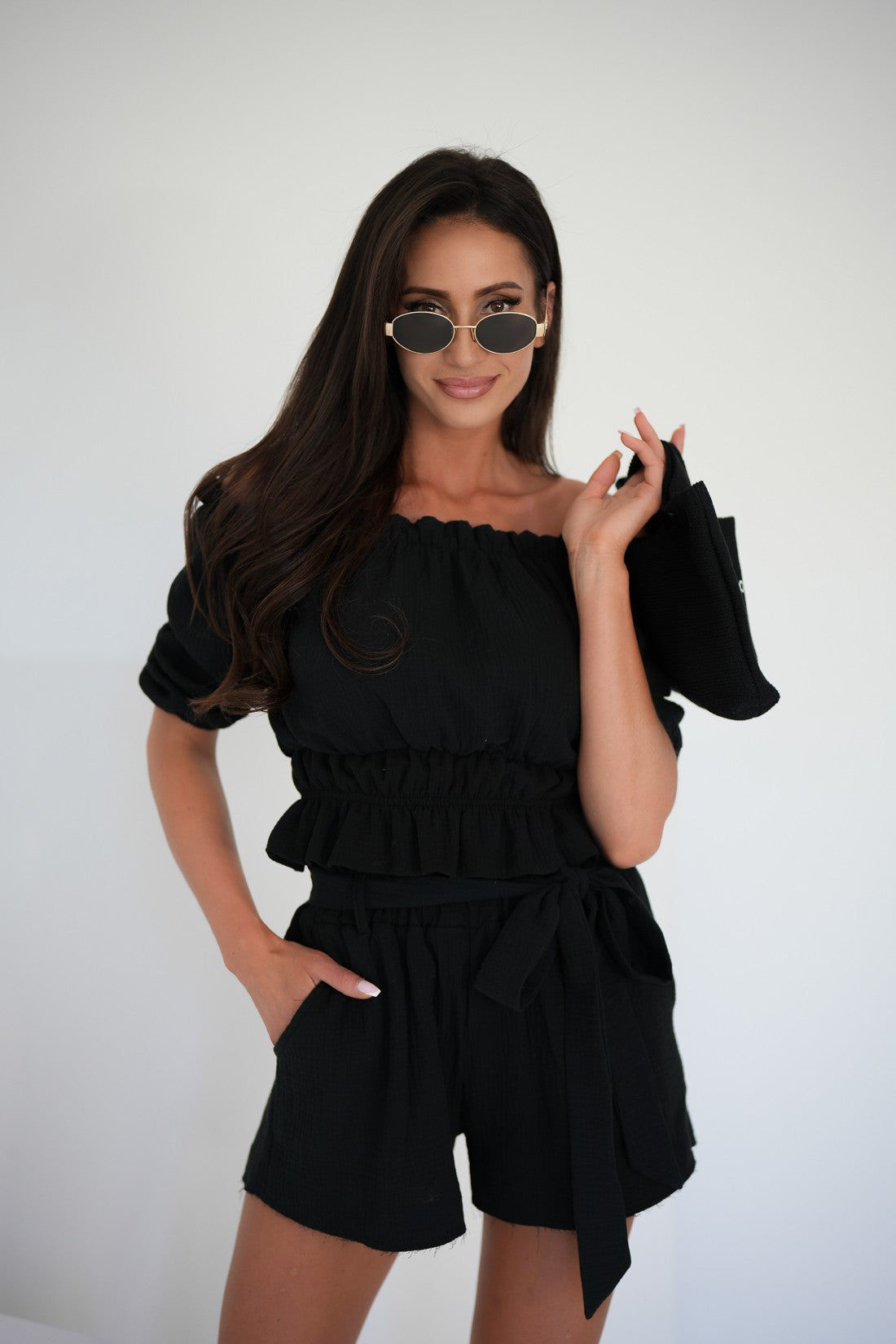 Komplet Vicky - Črn