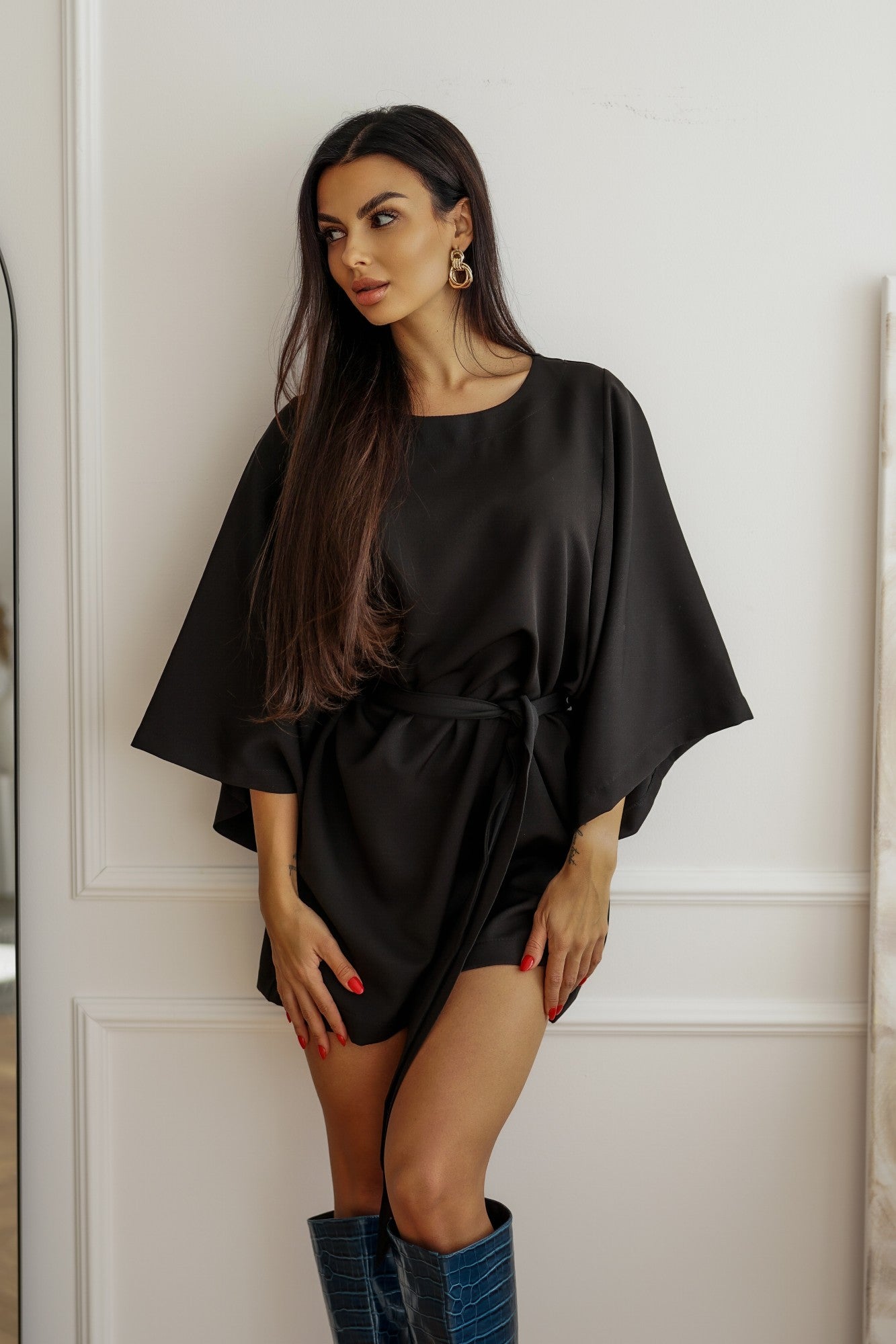 Obleka Rosie - Črna