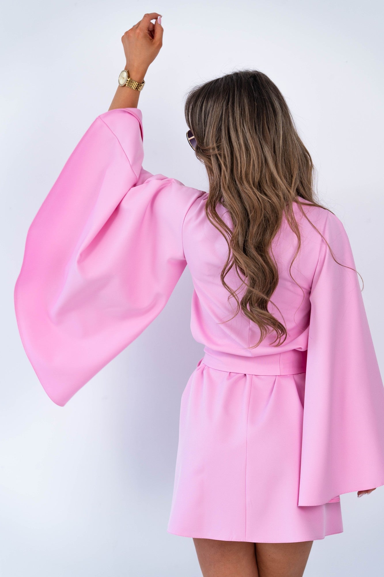 Obleka Amanda - Roza