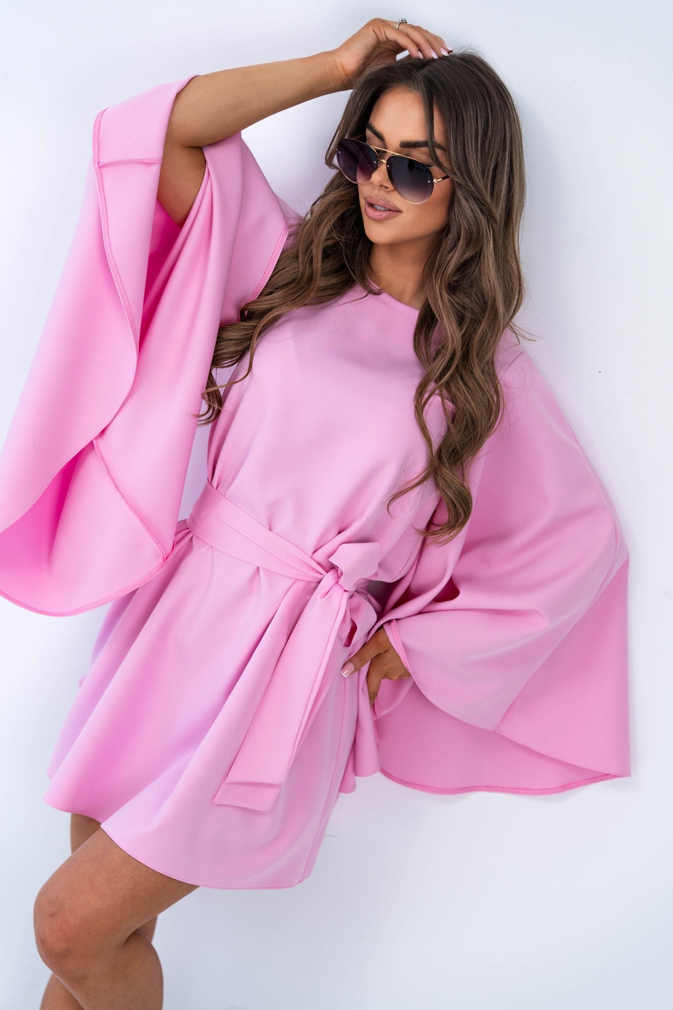 Obleka Amanda - Roza