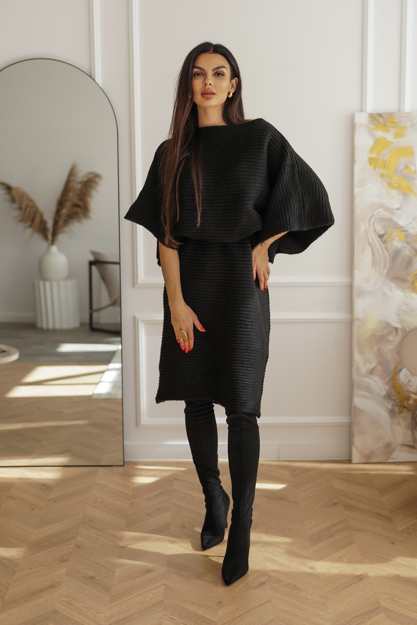 Obleka Clara - Črna