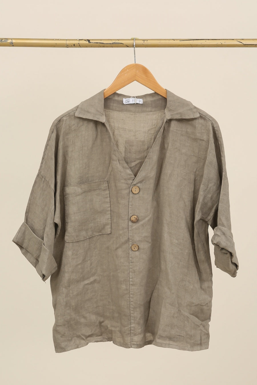 Bluza Isla - Sivo-rjava