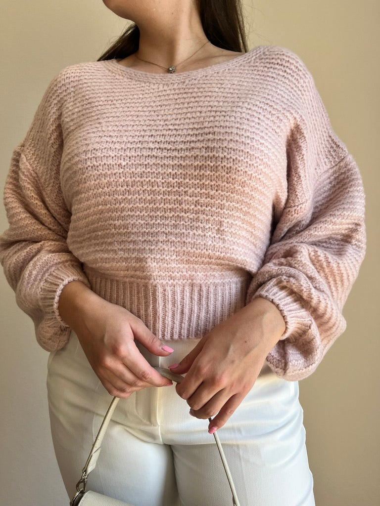 Pulover Bella - Roza | WindyStore