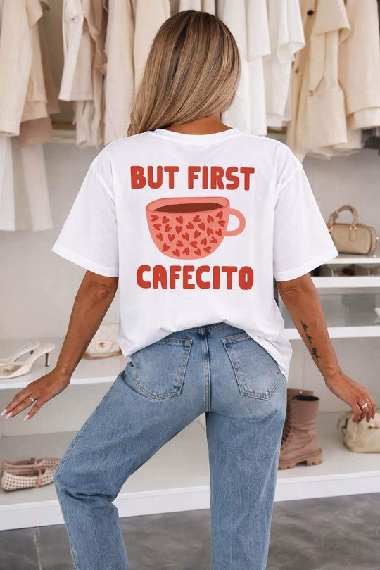 Majica na kratek rokav Cafecito