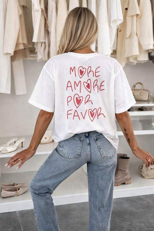 Majica na kratek rokav More Amore