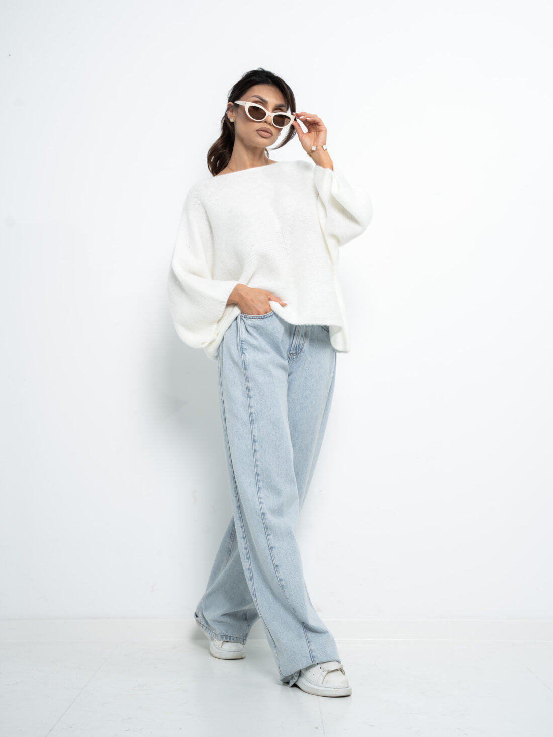 Pulover Delora - Bela | WindyStore