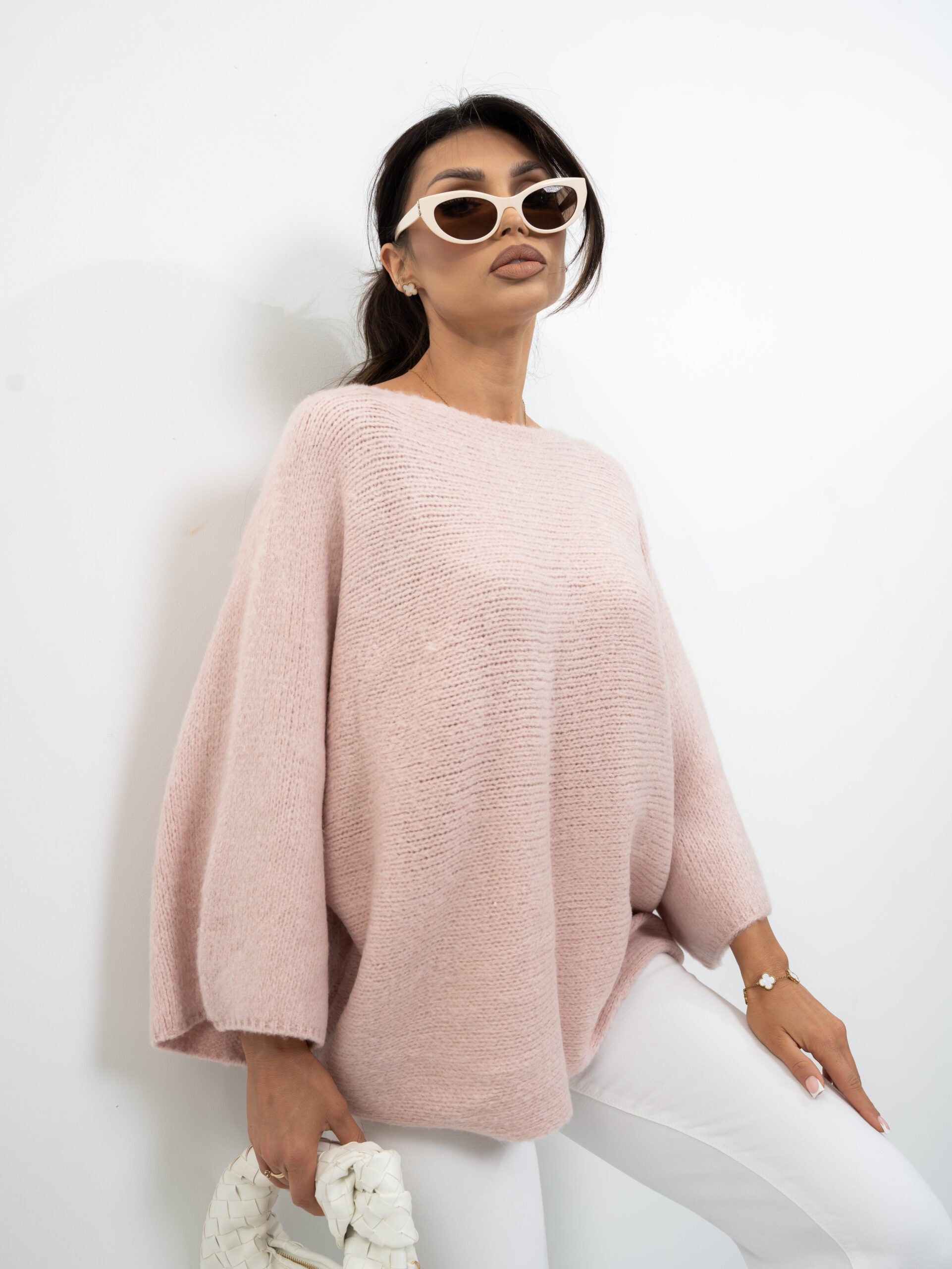 Pulover Delora - Roza | WindyStore