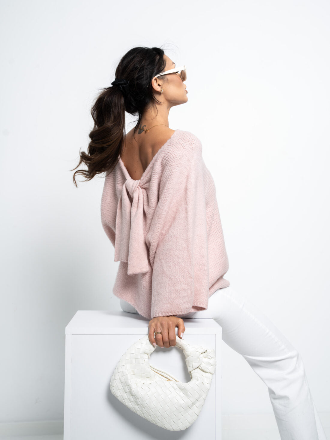Pulover Delora – Roza