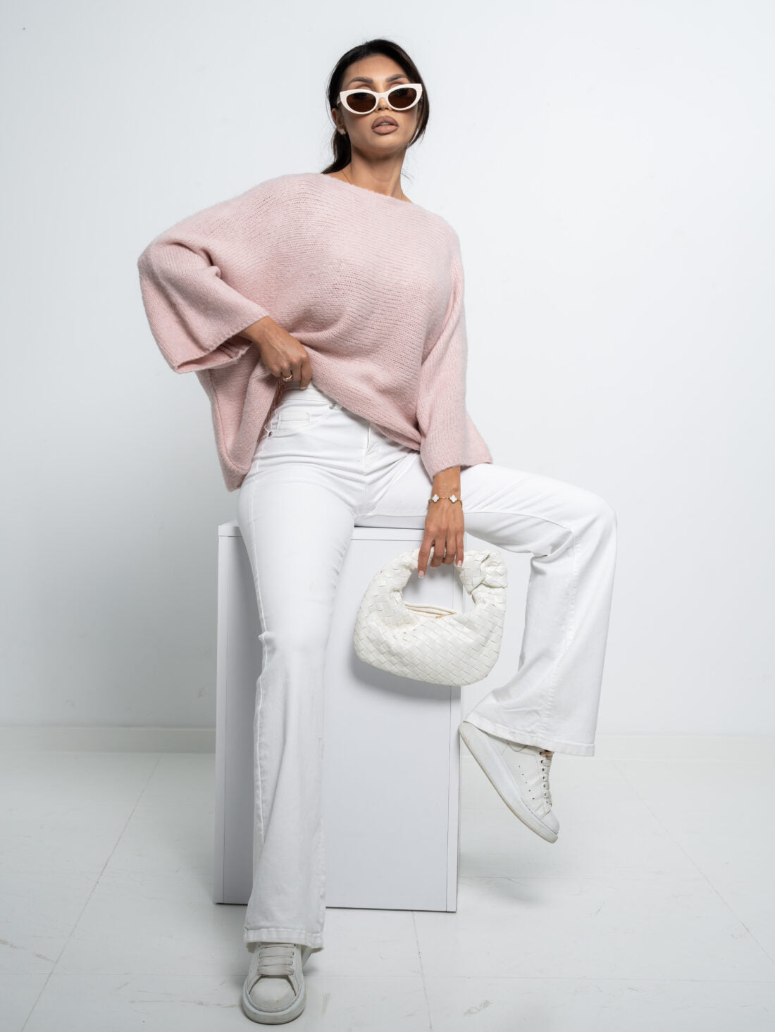 Pulover Delora - Roza | WindyStore